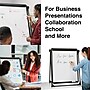 Staples Flip Chart Easel, Black Steel (28216US/50444US)~#|#~ED1BFCCD-85F6-43D9-AD3990767A147045_sc7