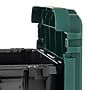 Iris Heavy Duty 30 Qt. Storage Bin with Latching Lid, Plastic, Black, 4/Pack (500343)~#|#~ED243BBD-9C77-4E84-895399E066A07D41_sc7