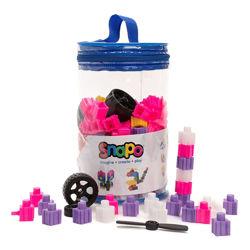 Snapo Building Blocks Unicorn Creator Kit, 200 Pieces/Set (SNP16200U) image 1