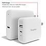 Staples TECH GaN USB-A/USB-C Wall Charger, 37W, White (ST62324-CC)~#|#~ED246442-BCC4-41EA-B91EA1D4D649EA4A_sc7