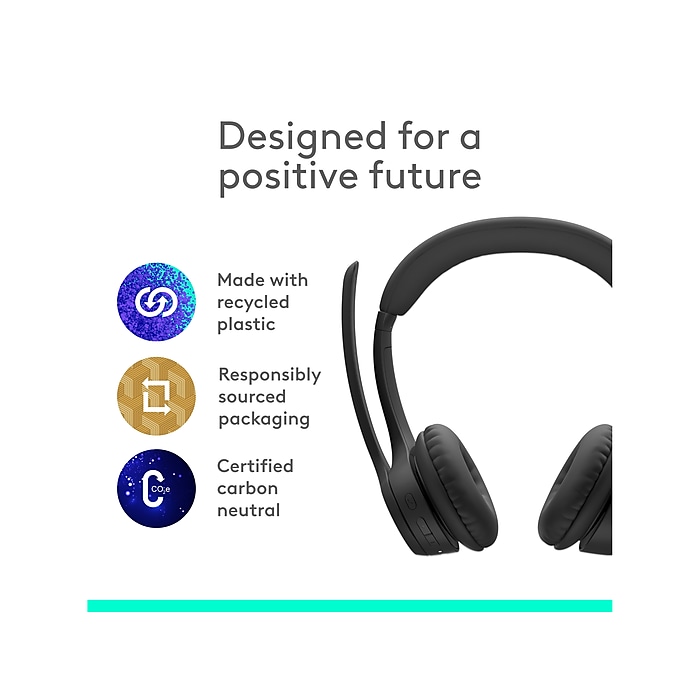 Logitech Zone Vibe 300 Wireless Noise-Canceling Bluetooth Logitech Zone Vibe 300 Wireless Noise-Canceling Bluetooth