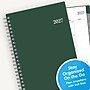 2027 Blue Sky 5" x 8" Day-to-Day Calendar, Forest Green (162470)~#|#~ED29DF4F-5DB6-4320-B8B739B69DA60541_sc7