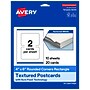 Avery Rectangle Rounded Corners Matte Blank Card, White, 20/Pack (19479399784)~#|#~ED32C9A5-3997-456B-BE83A5B3F7D2AF23_sc7