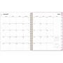 2025 Blue Sky Wednesday Stripe 8.5" x 11" Weekly & Monthly Planner, Plastic Cover, Purple/White (147943)~#|#~ED40536B-1118-4ED7-82537FB0D30C167B_sc7