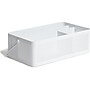 U Brands The Perforated Collection 4-Compartment Metal Desk Storage, White (5720U01-06)~#|#~ED456DEA-14EA-4FC6-BCCBBB795096B367_sc7
