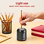 Staples Personal Dual Powered Pencil Sharpener, Black (ST62625)~#|#~ED4D72E9-091D-4D9F-854E1D392F26BB1A_sc7