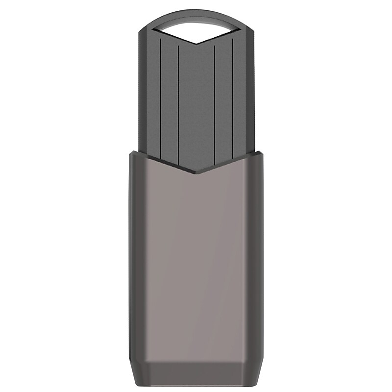 Centon DataStick PUSH 1TB USB 3.2 Gen 2 Flash Drive, Graphite (S1-U3.2J2-1T) image 1