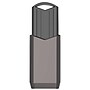 Centon DataStick PUSH 1TB USB 3.2 Gen 2 Flash Drive, Graphite (S1-U3.2J2-1T)~#|#~ED4FF6F0-2D9F-49CB-8EDA0F428E290662_sc7