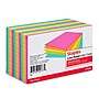Staples Index Cards, 3" x 5", Lined, Neon Assorted Colors, 300 Pack – Bright Ruled Cards for Studying, Notes & Projects~#|#~ED50AE09-71E0-4391-B9909E954921215B_sc7