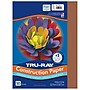 Tru-Ray 9" x 12" Construction Paper, Warm Brown, 50 Sheets/Pack, 5 Packs/Bundle (PAC103025-5)~#|#~ED517FB9-338F-413D-8C529EC4C741CD32_sc7