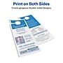 Avery Printable Door Hangers with Tear-Away Cards, 4 1/4" x 11", Matte White, Laser/Inkjet, 80/Pack (16150)~#|#~ED534955-312B-4899-A2B42ED8C4D1E06C_sc7