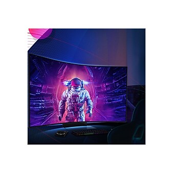 Samsung Odyssey Ark 55" Curved 4K Ultra HD LED Monitor, Black (LS55BG970NNXGO)