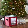 Household Essentials Ornament Storage Box with Clear Front Panel and Adjustable Dividers, 27/Pack, Red/Green (HH552RED)~#|#~ED572463-40F1-441A-9EA14A06D94AB110_sc7