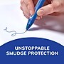 BIC Gel-ocity Quick Dry Retractable Gel Pens, Medium Point, 0.7 mm, Blue Ink, Dozen (RGLCG11-BLU)~#|#~ED581516-3E6D-42D0-BF0AB053BD766471_sc7