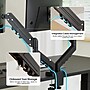 FlexiSpot MA1 Adjustable Dual Arms, Up to 32" Monitors, Black (MA1B-D-DP)~#|#~ED5B70F9-6CB4-4DE5-9A866B663807973A_sc7