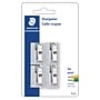 Staedtler Manual Pencil Sharpener, Silver, 4/Pack (510581BKA6)~#|#~ED5C23C2-4941-4FBC-9DFF347ACD3DA666_sc7
