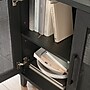 Sauder Tiffin Line 30" Storage Cabinet with 2 Shelves, Raven Oak (433270)~#|#~ED5C4B18-B26B-459C-BEC2266F566C72EB_sc7