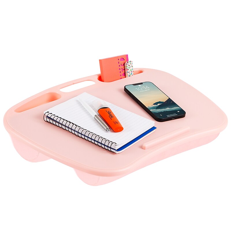 LapGear MyDesk 17.9" x 13" x 2.6" Lap Desk, Rose Quartz (44434) image 1