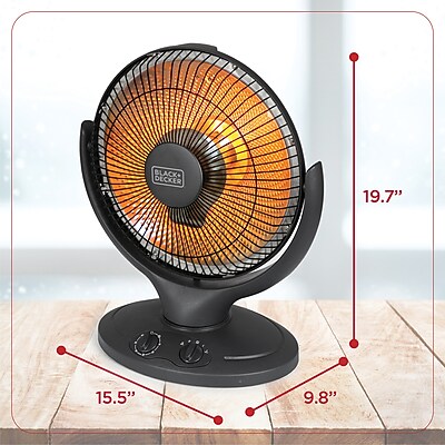 Black+Decker Radiant Desk Heater - Thumbnail 4