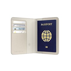 Vegan-Leather FindAll Passport Cover サンド Satechi Vegan-Leather FindAll Passport Cover, Sand (ST-VPCW) | Staples