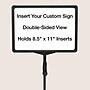 Global Printed Products Horizontal Generic Holder, 8.5" x 11", Table Top/Countertop, Black Metal (TT-PDSTL)~#|#~ED6D91DA-D9A5-4FFB-98931B6AF2FA8D64_sc7