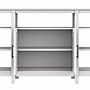 Bush Furniture Key West Console TV Stand, Screens up to 65", Pure White Oak (KWS027WT)~#|#~ED740F20-5B7A-49A0-8A063D6033374472_sc7