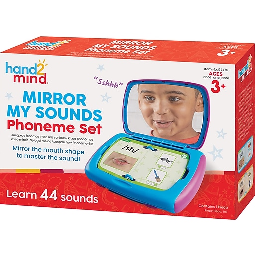 hand2mind Mirror My Sounds Phoneme Set (94475) Staples