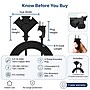 Uncaged Ergonomics Comfort Grip 3-Outlet Extension Cord, 8 ft, Black (CGEC-Black)~#|#~ED77B1B6-444A-47C4-8D6CE415876F171A_sc7