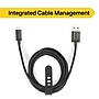 NXT Technologies 6 Ft. Braided USB-A to Micro-USB Charging Cable for Samsung/Android, Black (NX54695)~#|#~ED7D74B5-84A2-4621-9C8DA63ECE57EFC7_sc7