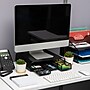 Mind Reader Ventilated Metal Monitor Stand, Up to 22" Monitor, Black (MONMESH-BLK) ~#|#~ED7F15FE-1A43-4067-9E879F6117B4086C_sc7