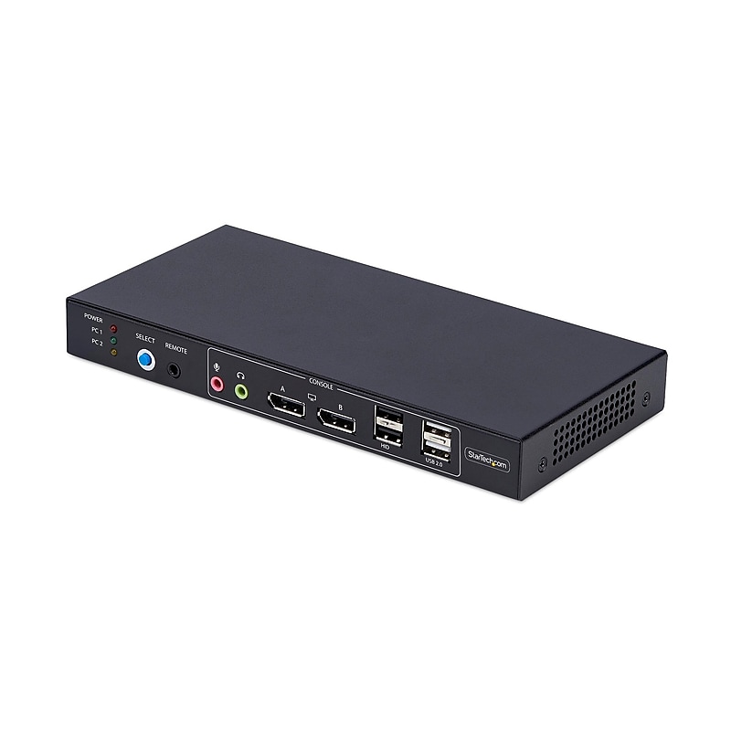 StarTech P2ADD121D-KVM-SWITCH USB DisplayPort HDMI 8-Port KVM Switch image 1
