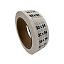 Nahanco 32 x 34 Plastic Size Marker, Clear/Black/White, 250/Roll (DSM-266)~#|#~ED8B46B4-042B-4BD6-999520A0C3642B5B_sc7