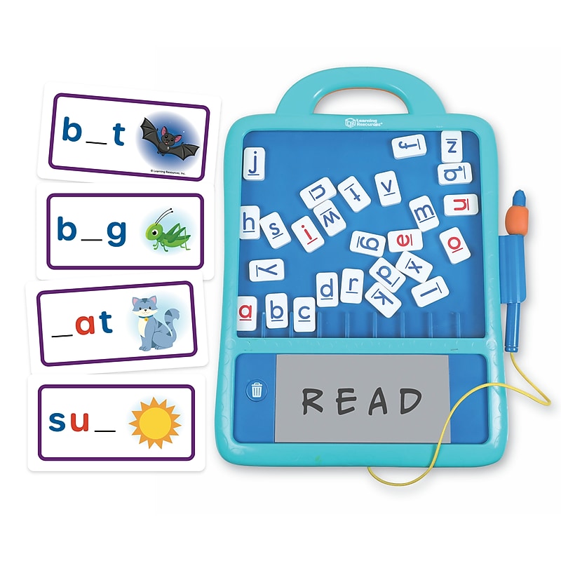 Learning Resources Skill Builders Magnetic Word Builder, Multicolored (LER5519) image 1