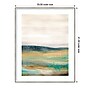 Amanti Art Foggy Mountain by Xizhou Xie Wood Framed Wall Art Print, 33" x 41" (A42677450023)~#|#~ED98AB37-D059-4A44-8EF9C19868475ED5_sc7
