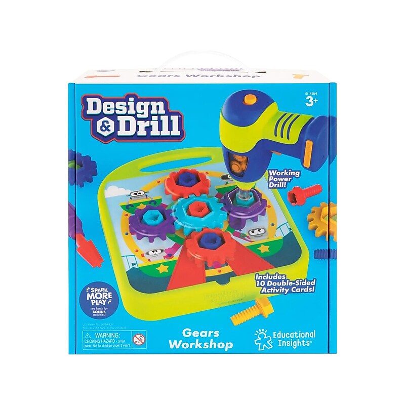 Educational Insights Design & Drill Gears Workshop (4104) image 1