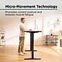 Workplace 2.0 55"W Electric Rectangular Adjustable Standing Desk with Micro Movements, Espresso (WP63152)~#|#~ED9DFCC0-EEAA-4C0C-8B2DCBE5FCDB140C_sc7