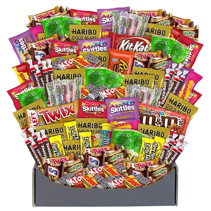 No Tricks Just Treats Halloween Snack Box, 140/Box (700-00084) image 1