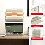 Staples 5-Pocket Metal Mesh Mountable Wall File, Letter Size, Sage Green (ST63849)~#|#~EDA20661-0326-40EB-89D9B67582843479_sc7