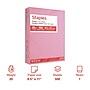 Staples Pastel 30% Recycled Color Copy Paper, 20 lbs., 8.5" x 11", Pink, 500/Ream (14779)~#|#~EDA271C7-319E-4E0D-AC1874BA1A735D9F_sc7