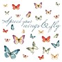 York Wallcoverings Lisa Audit Butterfly Quote Wall Decals (RMK3263SCS)~#|#~EDA2A703-B2F6-4664-AF57EF887696945A_sc7