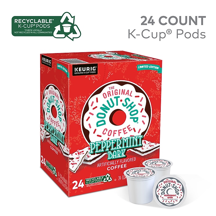 The Original Donut Shop Peppermint Bark Coffee Keurig® K-Cup® Pods