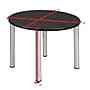Regency Kee 36" Round Laminate Breakroom Table, Ash Grey/Chrome (TB36RNDAGBPCM)~#|#~EDA4FAAF-49EF-45B0-AF9B639F930CD6FF_sc7