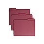Smead File Folders, 1/3-Cut Tab, Letter Size, Maroon, 100/Box (13093)~#|#~EDA56E55-1CD4-48EA-95355314CBDFD60A_sc7