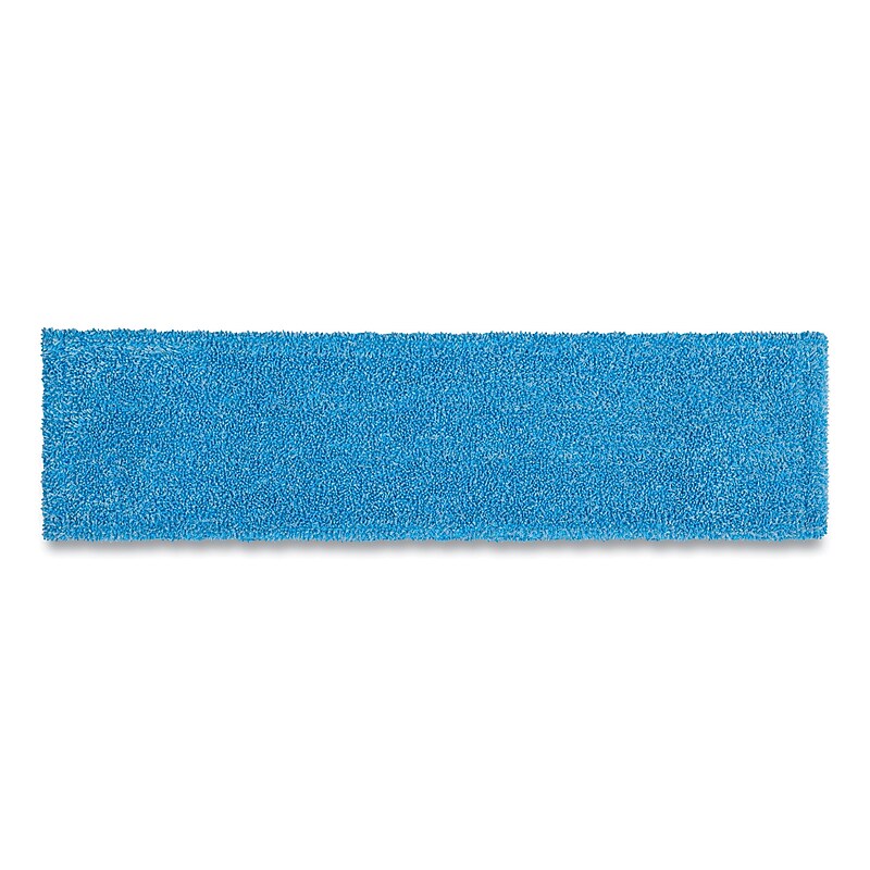 Rubbermaid Commercial Adaptable Flat Microfiber Mop Pad, Blue (RCP2132427) image 1