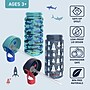 bentgo Plastic Water Bottle, 15 oz., Rocket/Shark, 2/Pack (BGKDWB2-3)~#|#~EDA9AC12-17F4-431D-A72DEC93BC6978F8_sc7