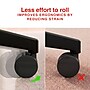 Staples Office Chair Mat, Clear Floor Mats with Lip, Low-Pile Carpets, Extended Under-Desk Coverage, 48 x 36 Inch, Smooth Glide~#|#~EDAABA7C-B7E8-4981-812DF343EDA1D4D7_sc7