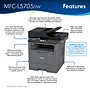 Brother MFC-L5705DW Wireless Black & White Laser Printer, All-In-One, Print, Scan, Copy, Fax (MFCL5705DW)~#|#~EDABC0B9-C120-4D2D-B2E22289B5DFCF87_sc7