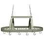 Elegant Designs Slate Gray 2 Light LED Kitchen Pot Rack with Downlights (PR1000-SLT)~#|#~EDB3B989-7FDD-4A14-BEA6D18A0ED4B74D_sc7