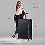 DUKAP Discovery 33.66" Hardside Suitcase, 4-Wheeled Spinner, TSA Checkpoint Friendly, Black (DKDIS00XL-BLK)~#|#~EDB59D95-2F69-4FA0-8CBCBCB67A335B72_sc7