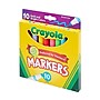 Crayola Markers, Broad Tip, Assorted, 10/Pack (58-7725)~#|#~EDB64282-821A-49B4-B7D48EFDC24EC9A9_sc7